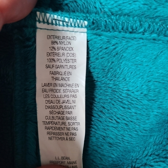 LL Bean Soft Shell Plush Fleece Lined Jacket Small - Picture 15 of 15